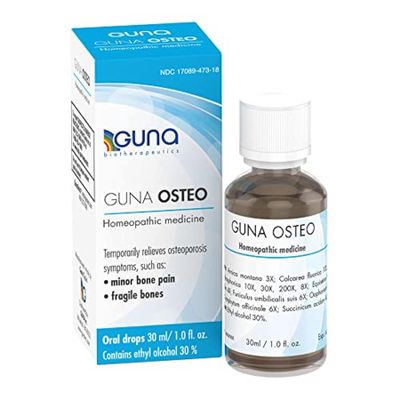 Guna Osteo Homeopathic Support for Bone Health & Strength - 1 Ounce