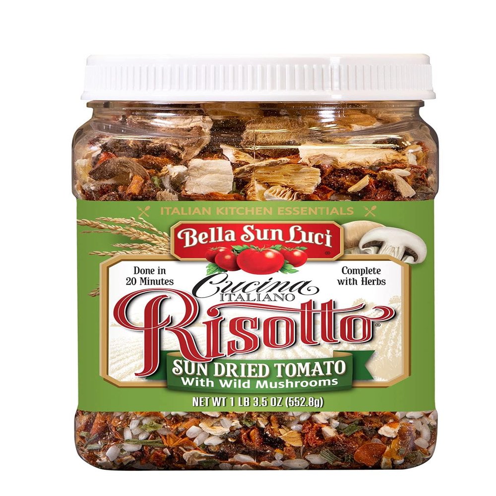 Bella Sun Luci Sun Dried Tomato with Wild Mushroom Risotto