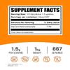 BulkSupplements.com Glycerol Monostearate Powder - Glycerol Supplement, GMS Powder - Unflavored, Food Grade & Gluten Free, 1.5g per Serving, 1kg (2.2 lbs) (Pack of 1) view 2