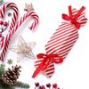 DARENYI 50 Pcs Christmas Candy Boxes Empty Treat Boxes with Ribbon Red Small Candy Boxes for Sweets, Chocolate, Decoration Gift Boxes Party Favor Boxes Cookie Boxes for Xmas, Wedding Party Wrap Bag view 4
