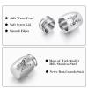 SOITIS Small Urn for Ashes 1.57 Inches Small Keepsake Urn for Human Ashes Butterfly Mini Urn Stainless Steel Ash Holder Small Ash Urn for Women, Silver Keepsake view 3