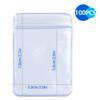 DOERDO 100 Pieces PVC Clear Jewelry Anti Oxidation Zipper Bag Antitarnish Plastic Bags for Packaging Jewelry Earrings Rings Cellophane Wrap, 5 x 7cm, 2 x 2.7 inch view 3
