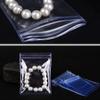 DOERDO 100 Pieces PVC Clear Jewelry Anti Oxidation Zipper Bag Antitarnish Plastic Bags for Packaging Jewelry Earrings Rings Cellophane Wrap, 5 x 7cm, 2 x 2.7 inch view 4