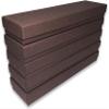 8 Qty - Dark Chocolate-Brown Cotton Filled Gift Boxes - Size 8" x 2" x 7/8" - USA Made -- Holidays/ Birthdays /Sales/ Storage/ Display/ Travel - view 1