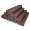 8 Qty - Dark Chocolate-Brown Cotton Filled Gift Boxes - Size 8" x 2" x 7/8" - USA Made -- Holidays/ Birthdays /Sales/ Storage/ Display/ Travel - view 3