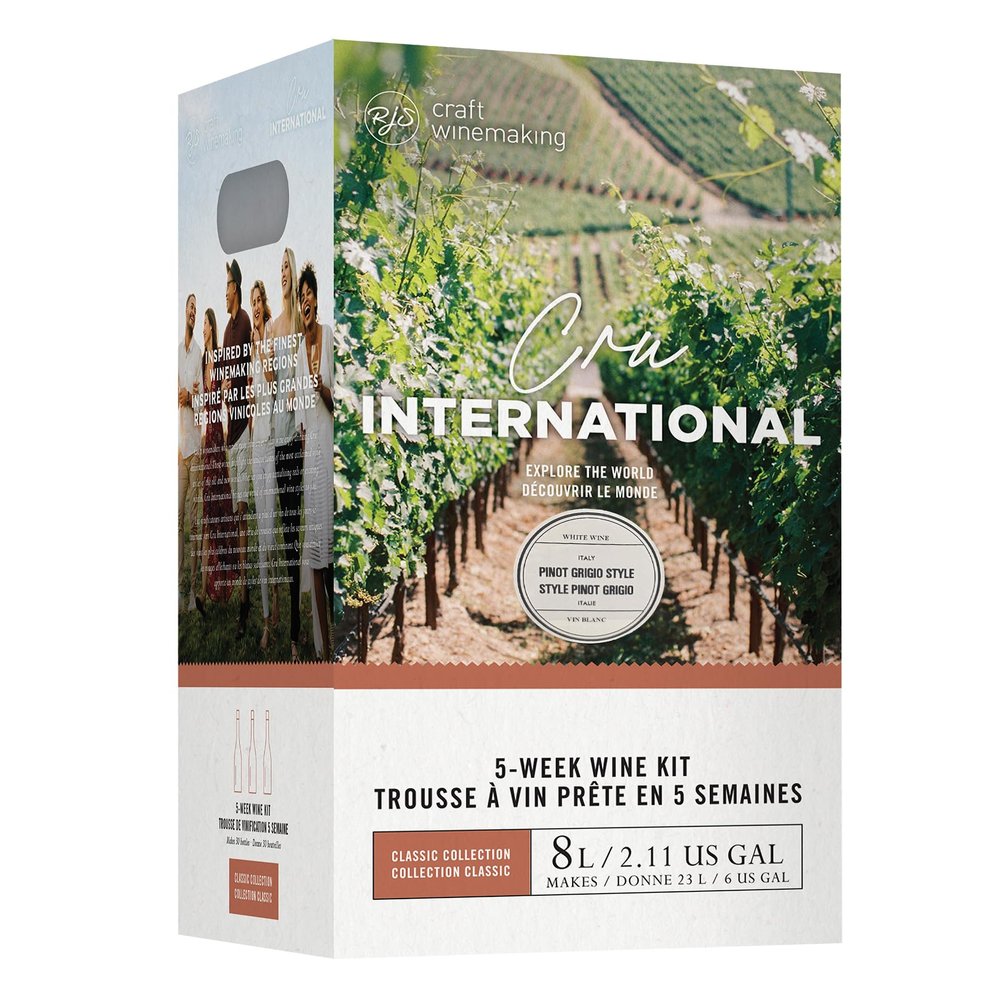 Wine Ingredient Kit - Cru International - Italian Pinot Grigio Style