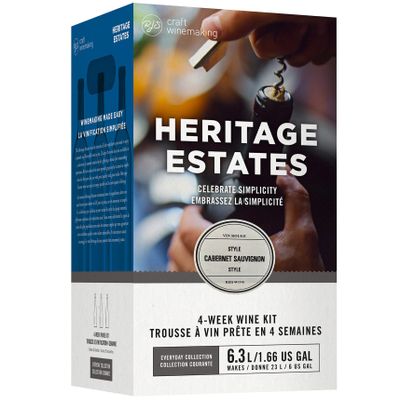 Wine Ingredient Kit - Heritage Cabernet Sauvignon Wine Ingredient Kit