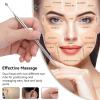 Agatige Dual Head Facial Reflexology Tools, Stainless Steel Face Acupressure Pen Portable Ear Acupuncture Body Point Probe Massage Tool for Deep Tissue(15cm) view 2