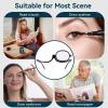 Agatige Makeup Glasses with Magnify Eye,Rotating Makeup Glasses for Women Makeup Essential Tool(Black 350) view 4