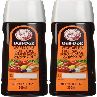 3 set- Bull-Dog Vegetable & Fruit Tonkatsu Sauce 10.1 Fl. Oz. (2 Bottles)