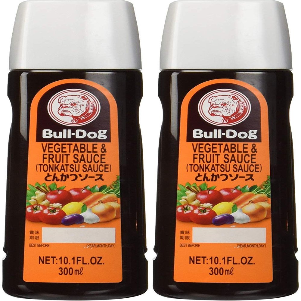 3 set- Bull-Dog Vegetable & Fruit Tonkatsu Sauce 10.1 Fl. Oz. (2 Bottles)