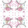 Keep Unique 20-ct 13x13 Flowers Paper Luncheon Decoupage Napkins, 3-Ply Servilletas Printed Flower Spring Bicycle Cocktail Napkin for Art, Dinner and Party, Disposable Napkins Decor view 2