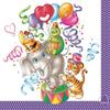 Keep Unique 20-ct 13x13 Animal Birds Paper Luncheon Decoupage Napkins, 3-Ply Servilletas Printed Kids Party Cocktail Napkin for Art, Dinner and Party, Disposable Napkins Decor view 1