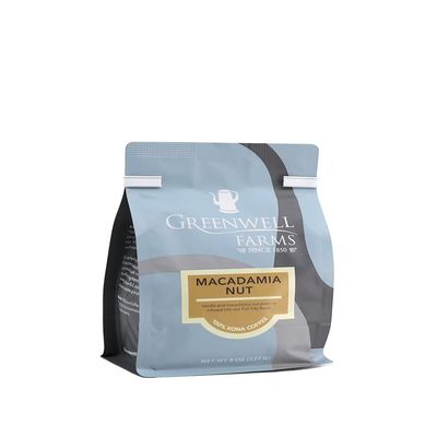 Greenwell Farms 100% Hawaiian Kona Coffee - Macadamia Nut Flavor, Whole Bean, 8oz