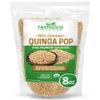 HerbaZest Quinoa Pop Organic  Wholesome & Convenient  Vegan, Gluten Free & USDA Certified  New Bigger 8 oz Pack - Easy to Use with Yogurt & Cereal, Granola & Muesli, Salads, Snacks & Desserts view 1