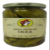 Buc-ee's Spicy Pickled Okra in a Resealable Jar, Gluten Free, No High Fructose Corn Syrup, 16 Fl. Ounces view 1