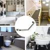 WYZDCP 304 Stainless Steel Bathroom Grab Handle Elderly Bathtub Handle V-Shaped L-Shaped Bathroom Non-Slip Aafety Handrails view 2