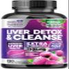 Gentle Liver Cleanse Detox & Repair Formula - Advanced Liver Support Supplement with Silymarin Milk Thistle, Dandelion Root, Artichoke Extract, Turmeric, Choline, & Beetroot - 120 Veggie Capsules view 1