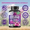 Gentle Liver Cleanse Detox & Repair Formula - Advanced Liver Support Supplement with Silymarin Milk Thistle, Dandelion Root, Artichoke Extract, Turmeric, Choline, & Beetroot - 120 Veggie Capsules view 4