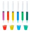 Vplus 50 Piece Jelly Shot Set Include 25 1.5 OZ Syringes and 25 2 OZ Small Cups with Lids, Reusable Jelly Shot Containers and Plastic Cups, Great for Halloween Thanksgiving Christmas Party view 1