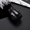 TIANZXS Stainless Steel Cremation Urn for Ashes Pet Dog Paw Print Keepsake Funeral Urns for Dog Cat Small 25mm 16mm Black Color view 1