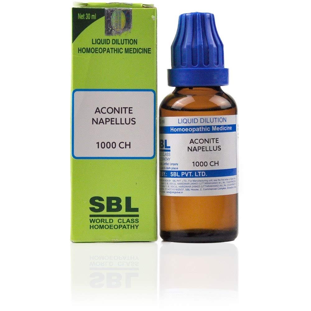 SBL Homeopathic Aconite Napellus 1M (1000 CH) (30ml)