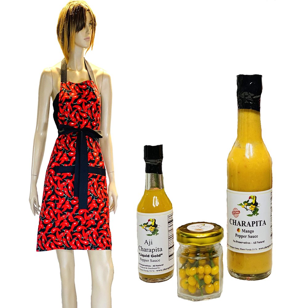 Aji Charapita Gift Set (Apron: XL)