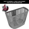 Mobility Scooter Basket,ANGGREK Mobility Scooter Plastic Rear Basket Modification Accessory Replacement with Mounting view 4