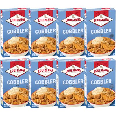 Louisiana Fish Fry Cobbler Mix 10.58 oz (Pack of 8)