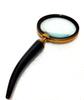 Vimal Nautical Antique Style Magnifying Glass Handheld Reading Magnifier Loupe Glasses 10X with Wooden Rosewood Handle for Book and Newspaper Reading, view 2