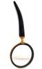 Vimal Nautical Antique Style Magnifying Glass Handheld Reading Magnifier Loupe Glasses 10X with Wooden Rosewood Handle for Book and Newspaper Reading, view 3