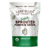 Lark Ellen Farm Sprouted Organic Pumpkin Seeds  Raw, Unsalted, Air-Dried Pepitas for Snacking, Salads, Trail Mix  USDA Organic, Non-GMO, Vegan, Gluten-Free, Resealable Bag (14 oz, 1 Pack) view 1