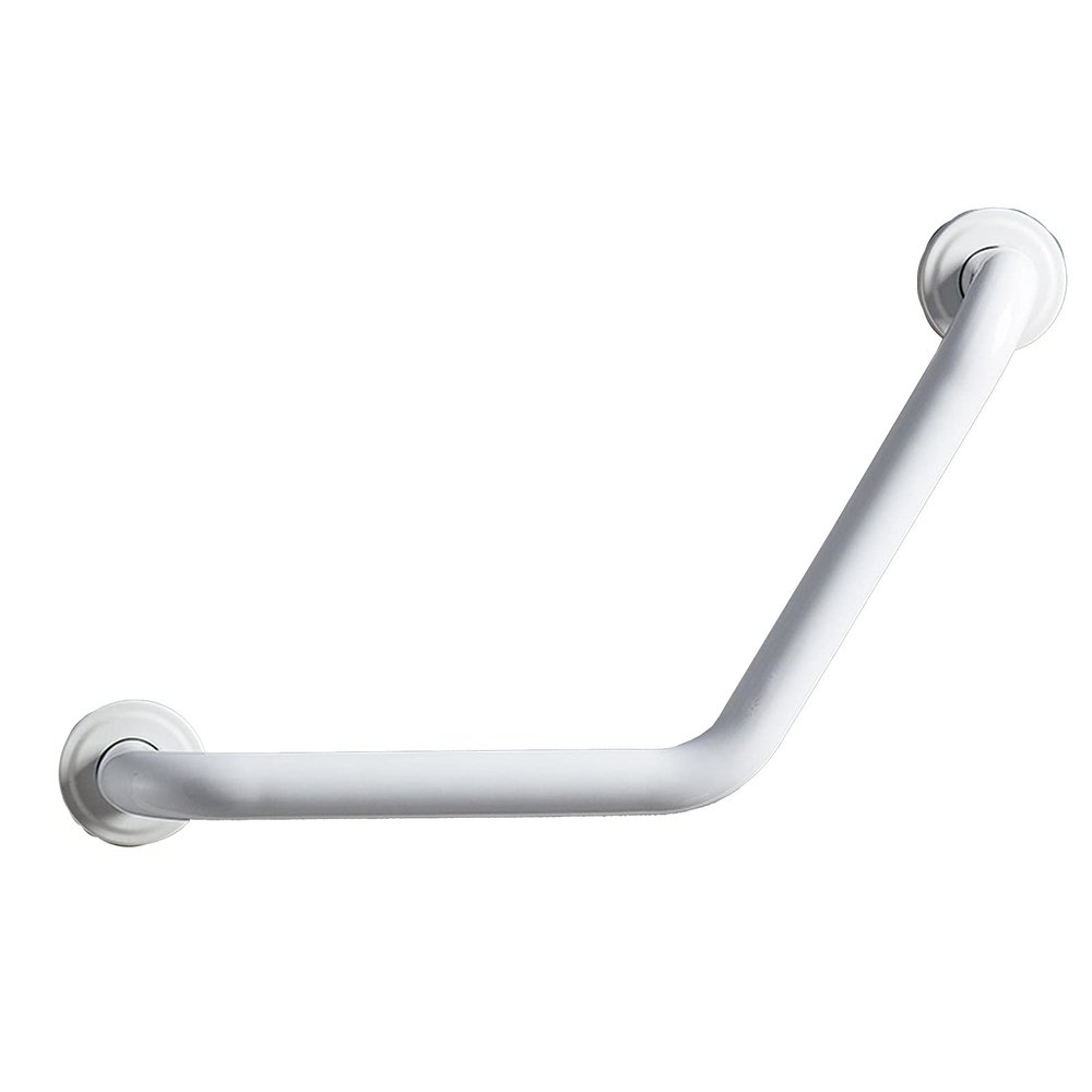 Black White 304 Stainless Steel Bathroom Grab Bars, Non-Slip Bathtub Grab Handle in Toilets for Elderly, Toilet Safety Handles (Color : White)