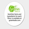 GoTein Balls The Basics Protein Balls (Gluten-Free [12-Pack]) view 3