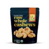 Fair Trade Organic Raw Cashews W320 (1.5 lb)  Whole Unsalted Cashews for Snacking, Cooking, Baking & Trail Mix  USDA Organic, Non-GMO, Gluten-Free, Vegan, Healthy Nuts in Resealable Pouch view 1