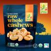 Fair Trade Organic Raw Cashews W320 (1.5 lb)  Whole Unsalted Cashews for Snacking, Cooking, Baking & Trail Mix  USDA Organic, Non-GMO, Gluten-Free, Vegan, Healthy Nuts in Resealable Pouch view 3