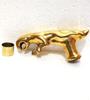 Vimal Nautical 5 Inch Big Size Antique Brass Jaguar Head Only Handle Vintage Antqiue Wooden Walking Stick Cane Gift view 3