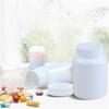 4PCS Empty Medicine Pill Organizer Plastic Medicine Pill Bottles Reagent Bottle Liquid Solid Powder Capsules Case Pill Chemical Containers with Screw Cap view 2