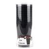 [12 Oz - 10 pk Black] Plastic Black Goblets Wine Glasses BPA Free 12 Oz Disposable Elegant Drink Cups for Parties Wedding Receptions Reusable Tumblers for EZ CleanUp 10 Pack view 3