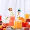 25 Reusable Art Painting Straws for Sip and Paint Brushes Birthday Party Supplies Decorations Favors,Welcome Back to School Party Supplies Gift with 2 Cleaning Brushes view 2