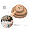 3pcs Wooden Wedding Cake Toppers Mr and Mrs Wedding Cake Topper Wood Decoration for Couple Party Anniversary Birthday Decoration view 4