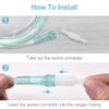 10PCS Adult Soft Nasal Cannula, 7 FT Nasal Tubing for Oxygen, Included 5PCS Nasal Cannula Oxygen Tubing and 5PCS Tubing Connectors - Standard Connector view 4