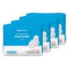 Amazon Basics Thick Maxi Pads with Flexi-Wings for Periods, Extra Long Length, Super Absorbency, Unscented, Size 3, 104 Count (4 Packs of 26) view 1