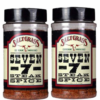 10 set.Saltgrass Seven -7- Steak Spice 12oz (2 Pack)