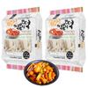 Korean Rice Cake Tteokbokki Stick  2 Pack (3 Individual Package X 2 Pack) Vegan, Non-GMO, Gluten Free, Tteok Rice Cakes Food Pasta 21.16 oz Per Pack view 3