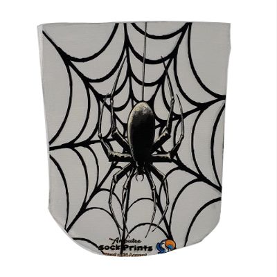 Heal with Appeal Amputee Sock Spider Web Get Ready V1 sock