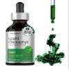 Horbach Liquid Chlorophyll Drops | 2 oz | Vegan, Non-GMO, and Gluten Free Formula | Natural Peppermint Flavor view 1