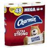 Charmin Ultra Strong Toilet Paper, 12 Mega Rolls = 48 Regular Rolls, 12 Count view 3