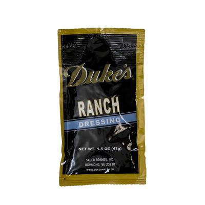 Duke's Buttermilk Ranch Portion Control Salad Dressing Pouches