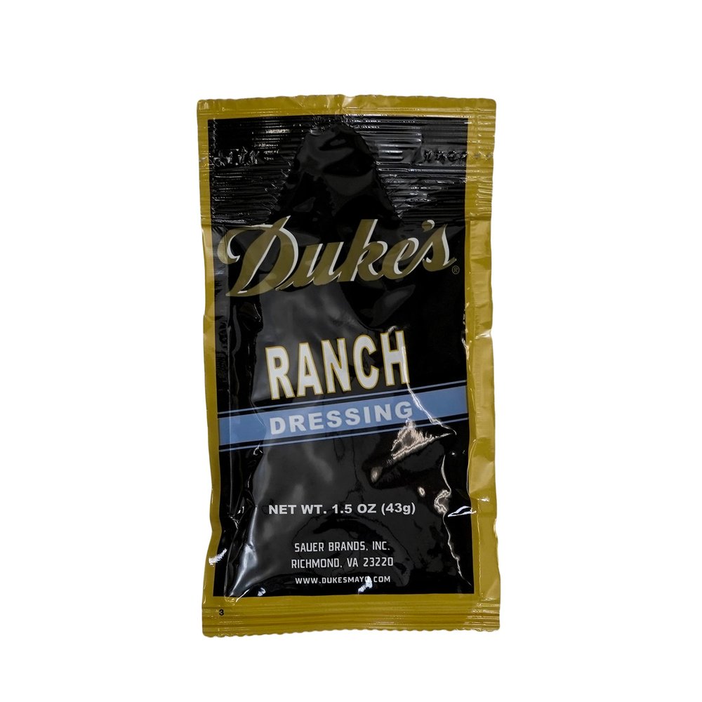 Duke's Buttermilk Ranch Portion Control Salad Dressing Pouches